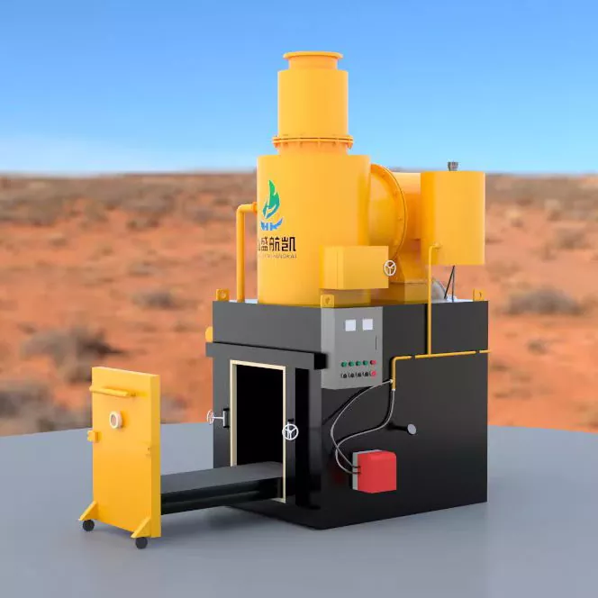 Por que a maioria dos hospitais de animais de estimação usa este incinerador de carcaças de animais de estimação?