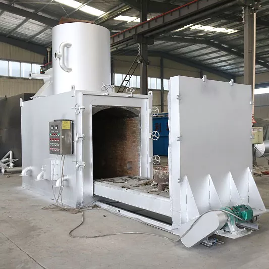 Incinerador de carcaça de animais de 300 kg